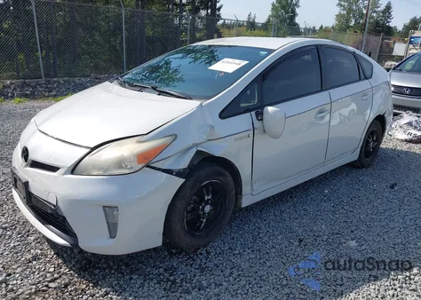 2014 Toyota Prius Two z USA, uszkodzony, nr VIN JTDKN3DU9E1741483